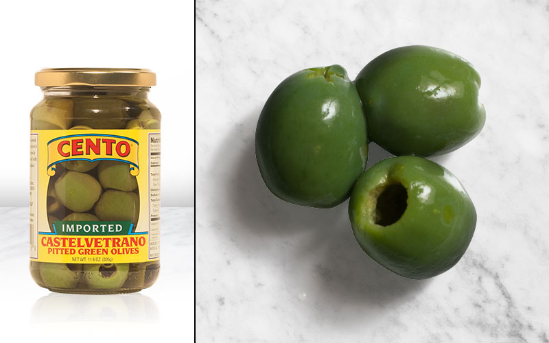 Imported Castelvetrano Pitted Green Olives