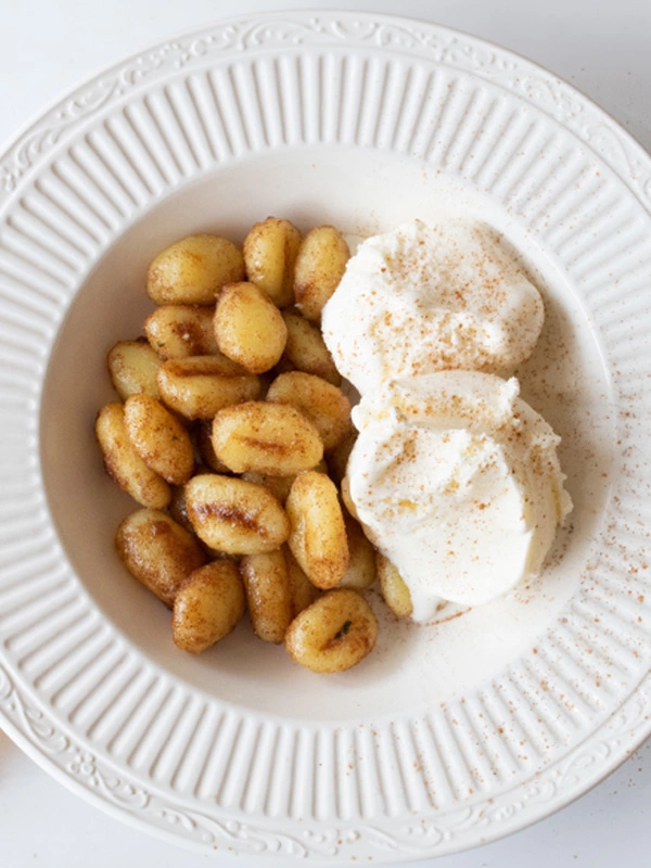 BROWN SUGAR DESSERT GNOCCHI