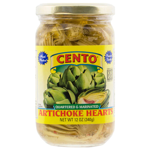 Cento Quartered & Marinated Artichoke Hearts - Product