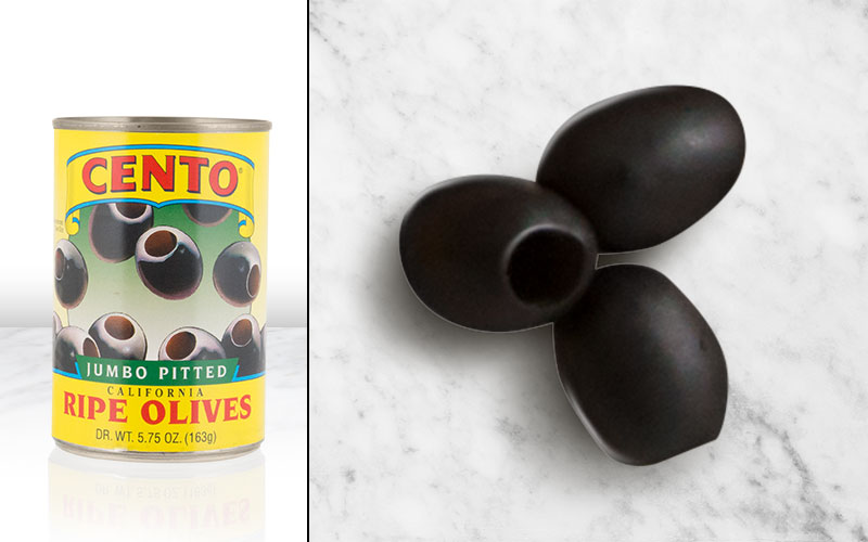 Jumbo Pitted Black Olives