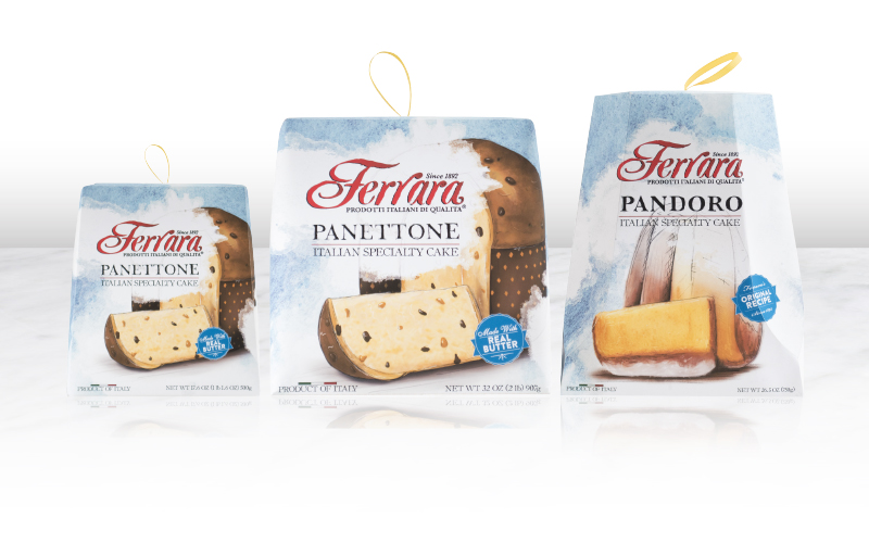 Ferrara Panettone and Pandoro