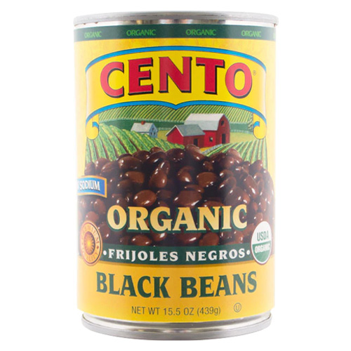 Organic Cento Black Beans - Product