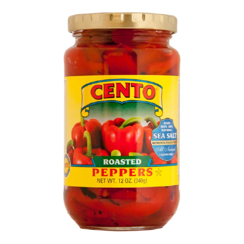 Cento Roasted Peppers 12 oz - Product