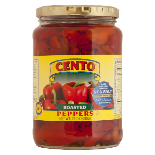 Cento Roasted Peppers 24 oz - Product