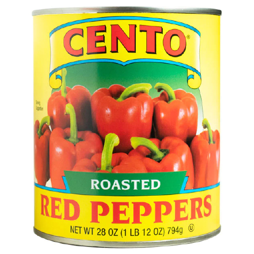 Cento Red Roasted Peppers 28 oz - Product