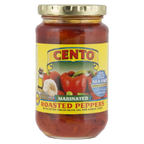 Cento Marinated Roasted Peppers 12 oz - Product