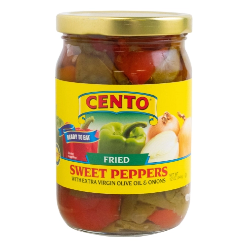 CENTO FRIED PEPPERS WITH ONIONS 12 oz - Product