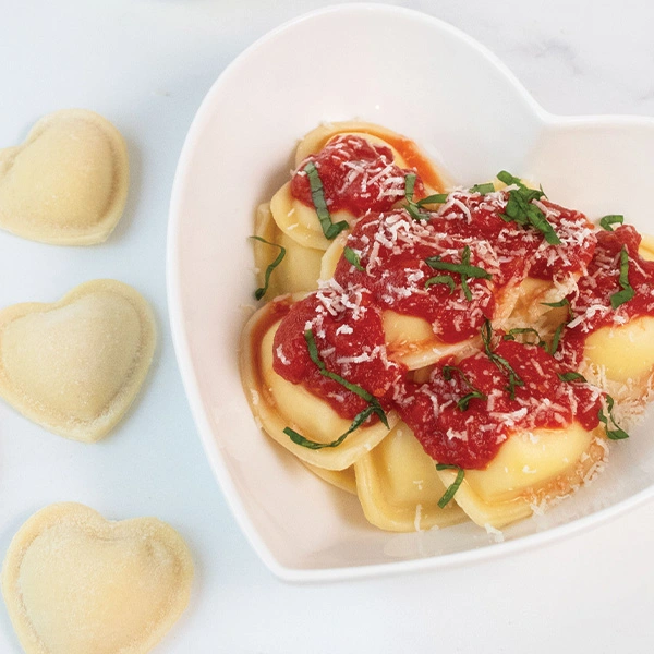 Heart-Shaped Ravioli