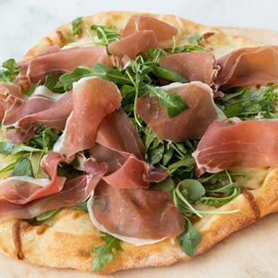 Prosciutto Arugula Pizza