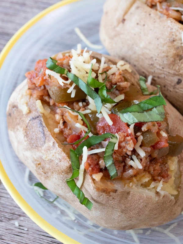 LOADED ITALIAN BAKED POTATO