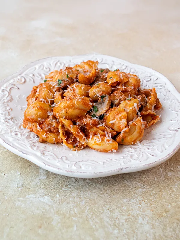 Creamy Beef & Mushroom Ragu
