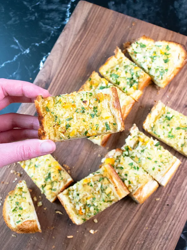 Garlicky Clam Toast