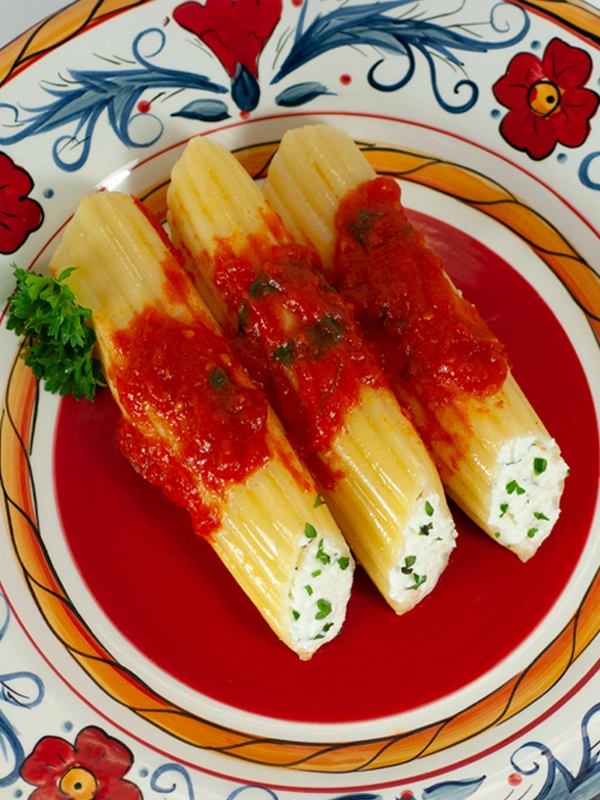 CHEESE MANICOTTI