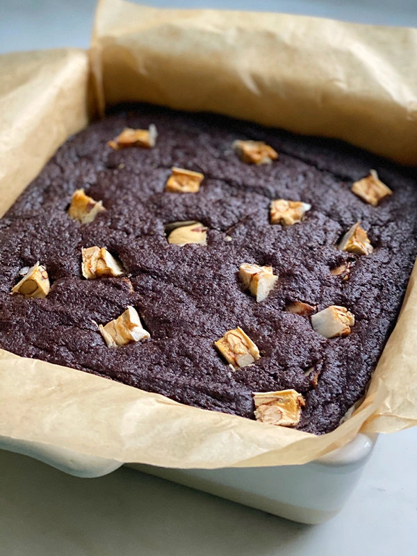 Gluten Free Torrone Brownies