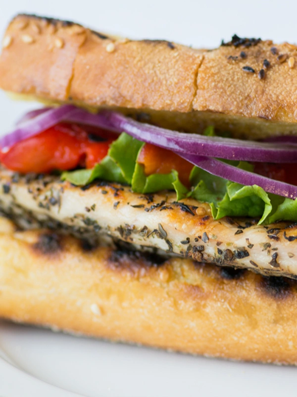 Grilled Italian Chicken Sandwich