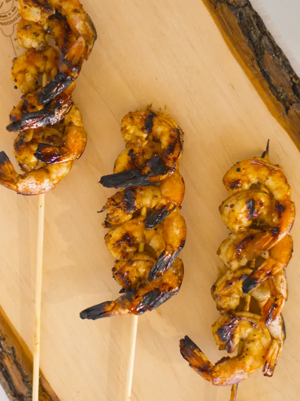 Marinated Shrimp Skewers