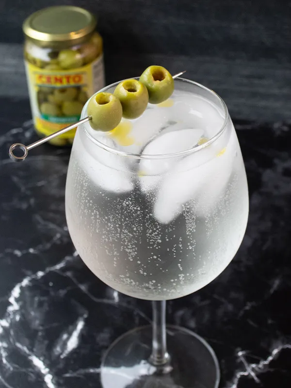 Dirty Martini Spritz
