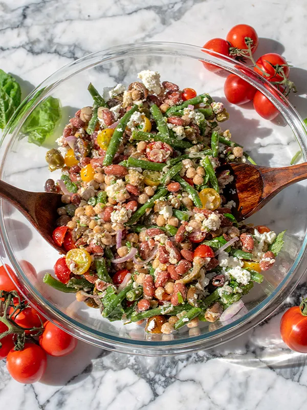 Mediterranean Bean Salad