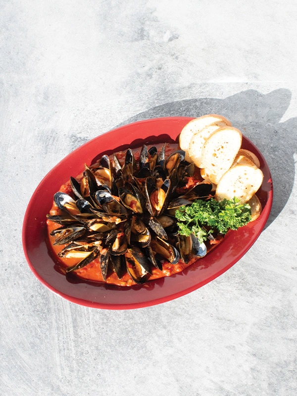 MUSSELS MARINARA