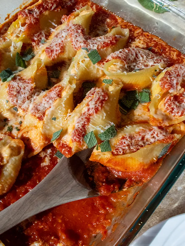 Pumpkin Stuffed Shells