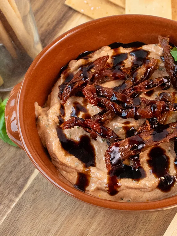 Whipped Ricotta with Sun Dried Tomatoes