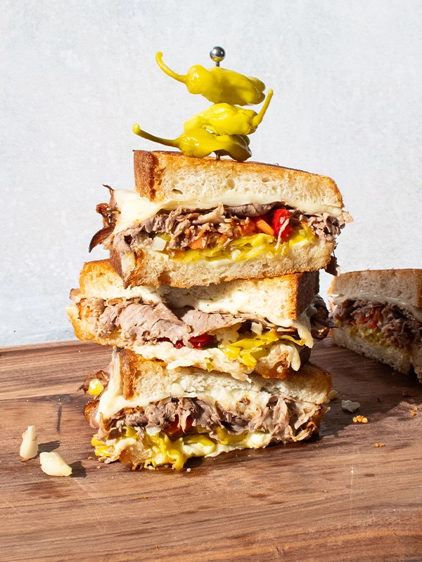 Roast Beef Grilled Sandwich