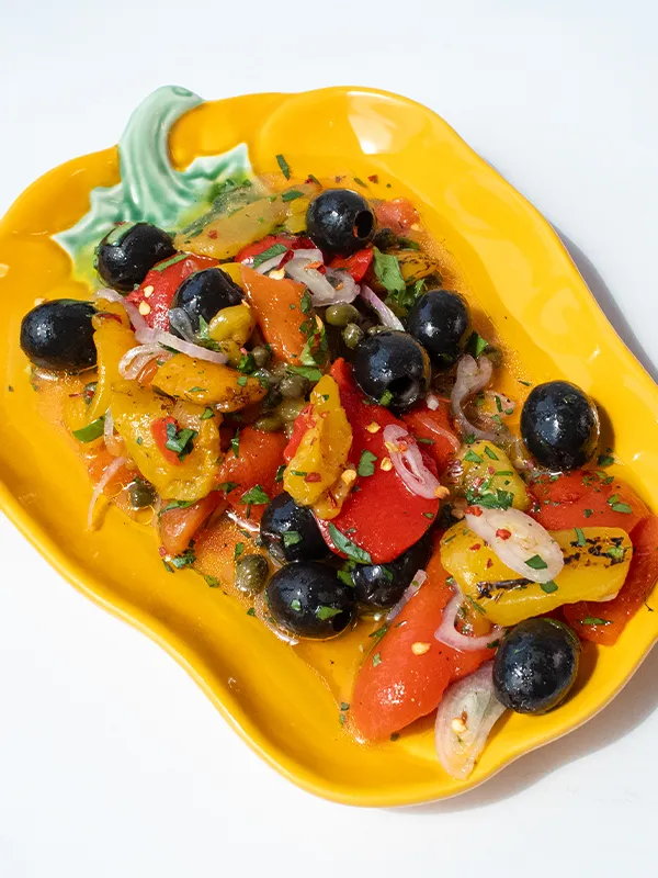 Italian Roasted Pepper Antipasto
