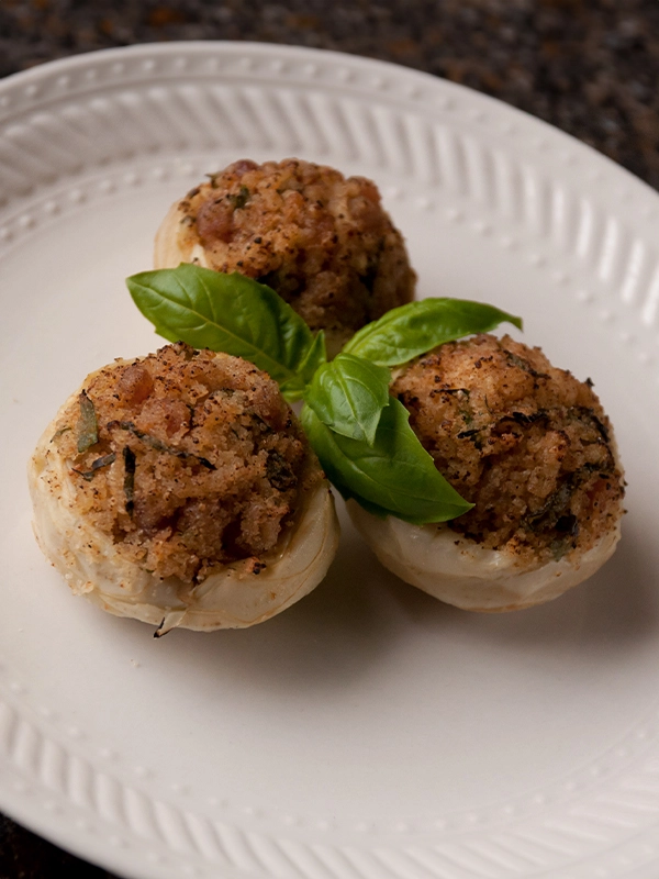 STUFFED ARTICHOKE BOTTOMS