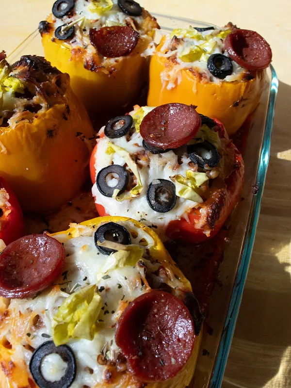 Stuffed Pepper Pizza