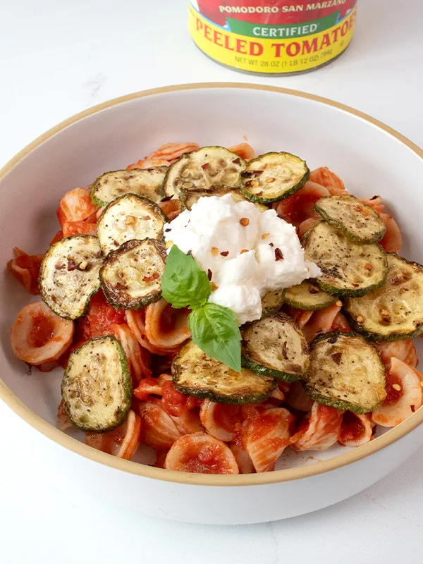 ummer Orecchiette with Zucchini