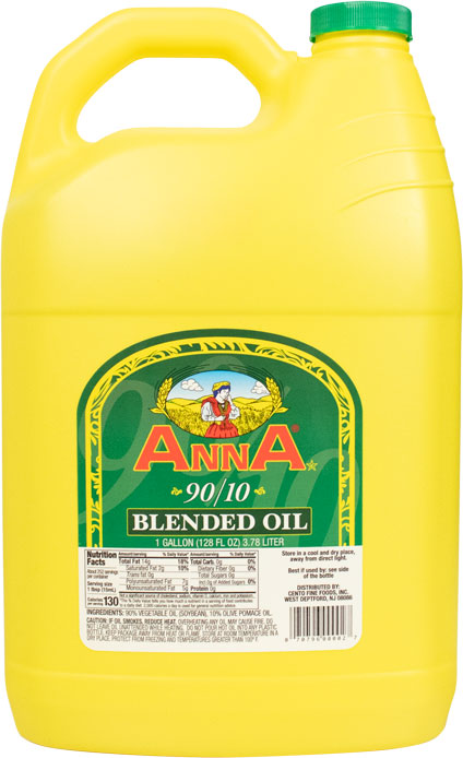 Anna Blended Oil 90% Vegetable Oil 10% Olive Pomace Oil