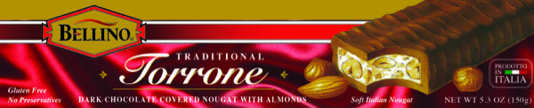 Bellino Chocolate Covered Torrone Bar