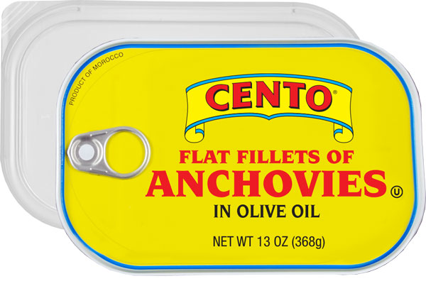 Cento Flat Fillets of Anchovies