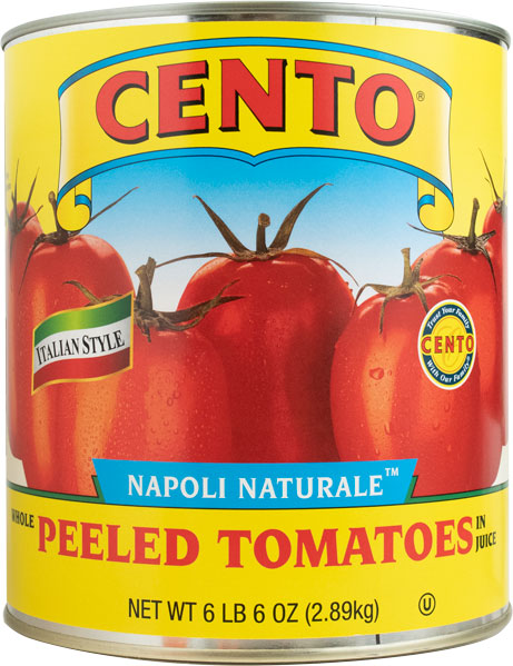 Cento Napoli Naturale Whole Peeled Plum Tomatoes