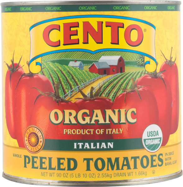 Cento Organic Italian Whole Peeled Tomatoes