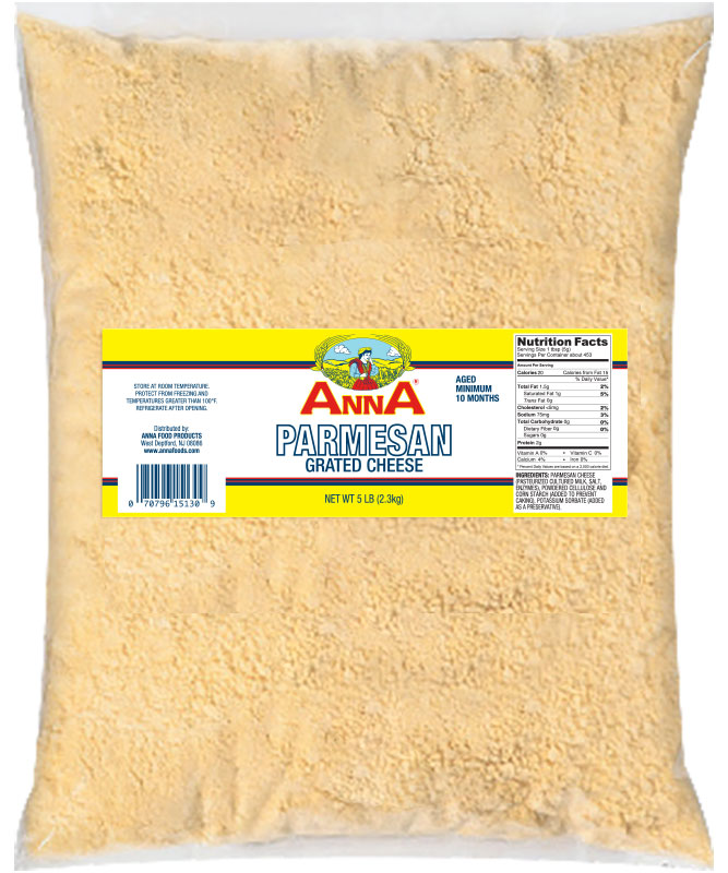Anna Parmesan Grated Cheese