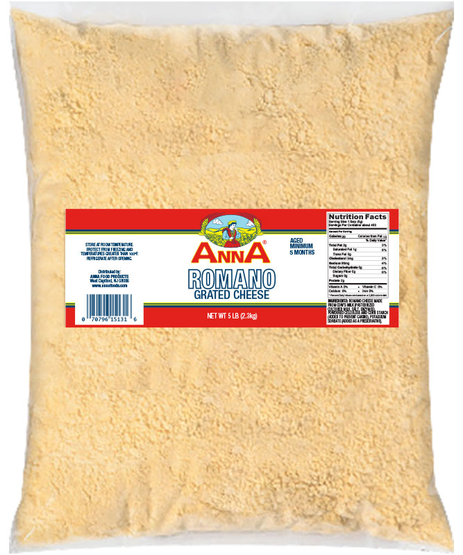 Anna Romano Grated Cheese
