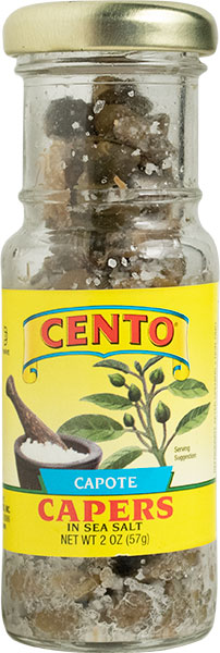 Cento Capers in Sea Salt