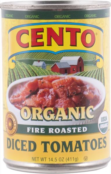 Cento Organic Fire Roasted Diced Tomatoes