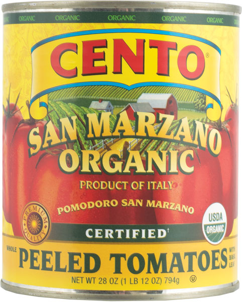 Cento Organic Certified San Marzano Tomatoes