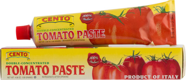Cento Double Concentrated Tomato Paste Tube
