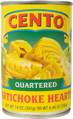 Cento Quartered Artichoke Hearts