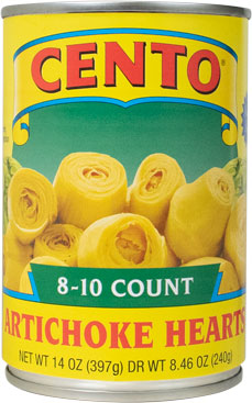 Cento Artichokes in Brine 8-10