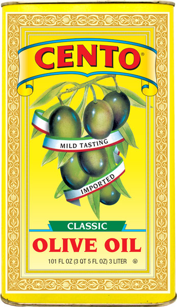 Cento Classico Olive Oil Tin