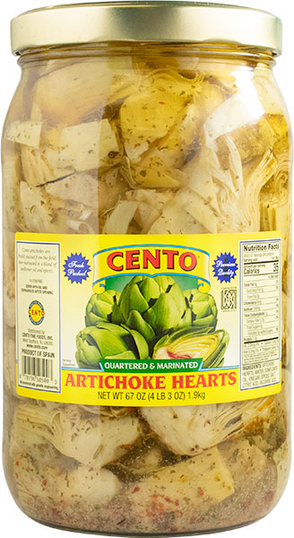 Cento Quartered and Marinated Artichoke Hearts