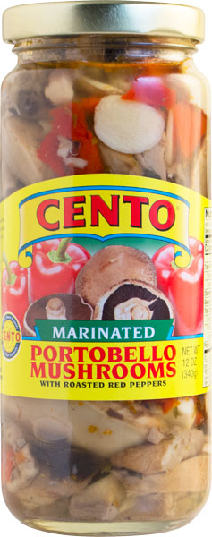 Cento Marinated Portobello Mushrooms with Roasted Red Peppers