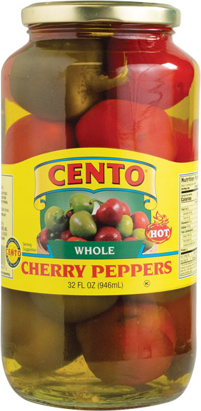 Cento Whole Hot Cherry Peppers