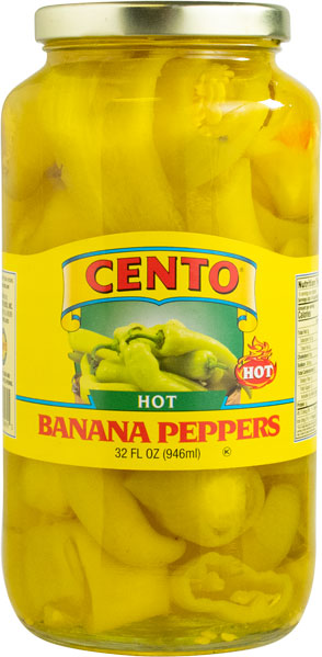 Cento Hot Banana Peppers