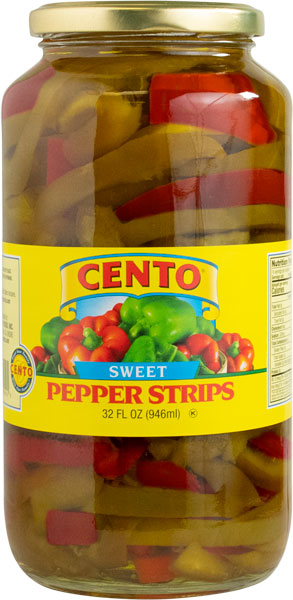 Cento Sweet Sliced Pepper Strips