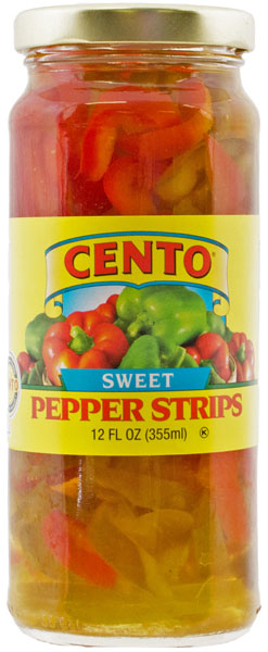 Cento Sweet Sliced Pepper Strips